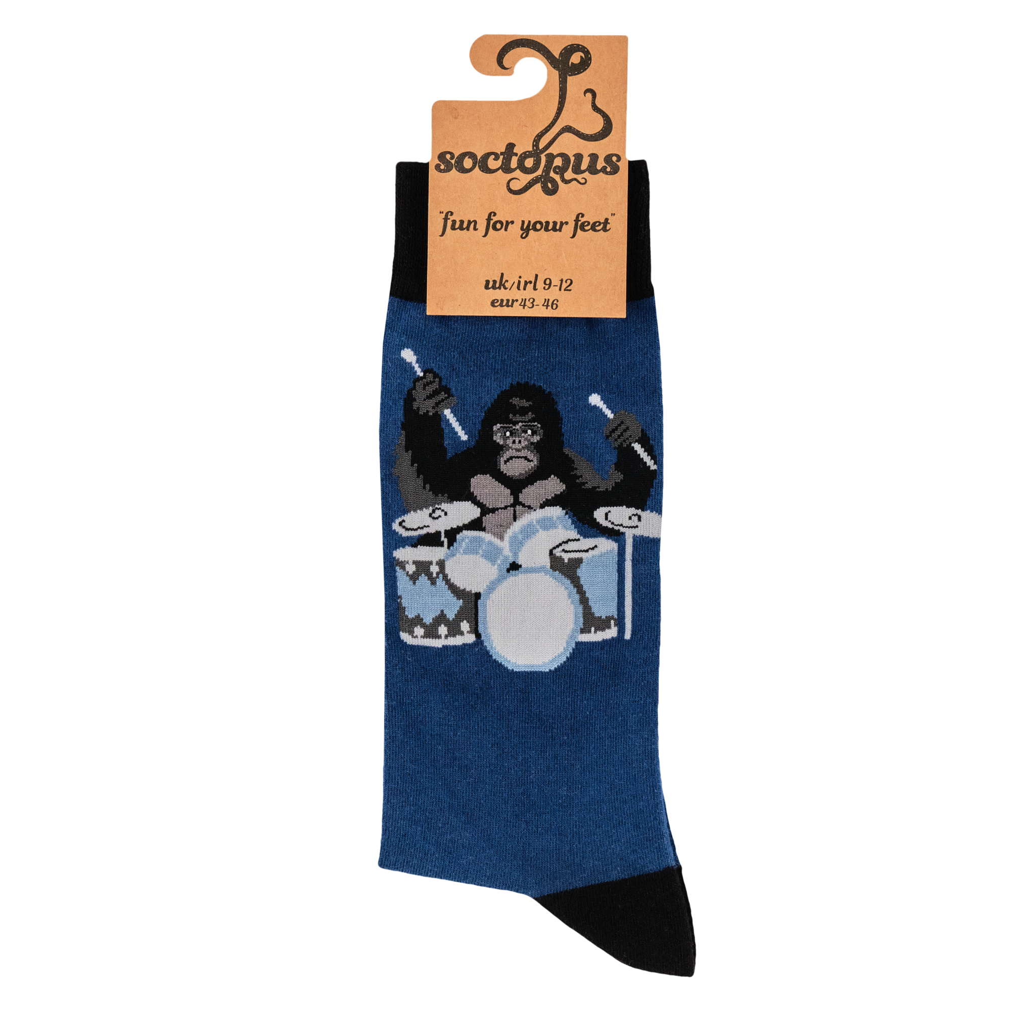 Gorilla Drumming Socks
