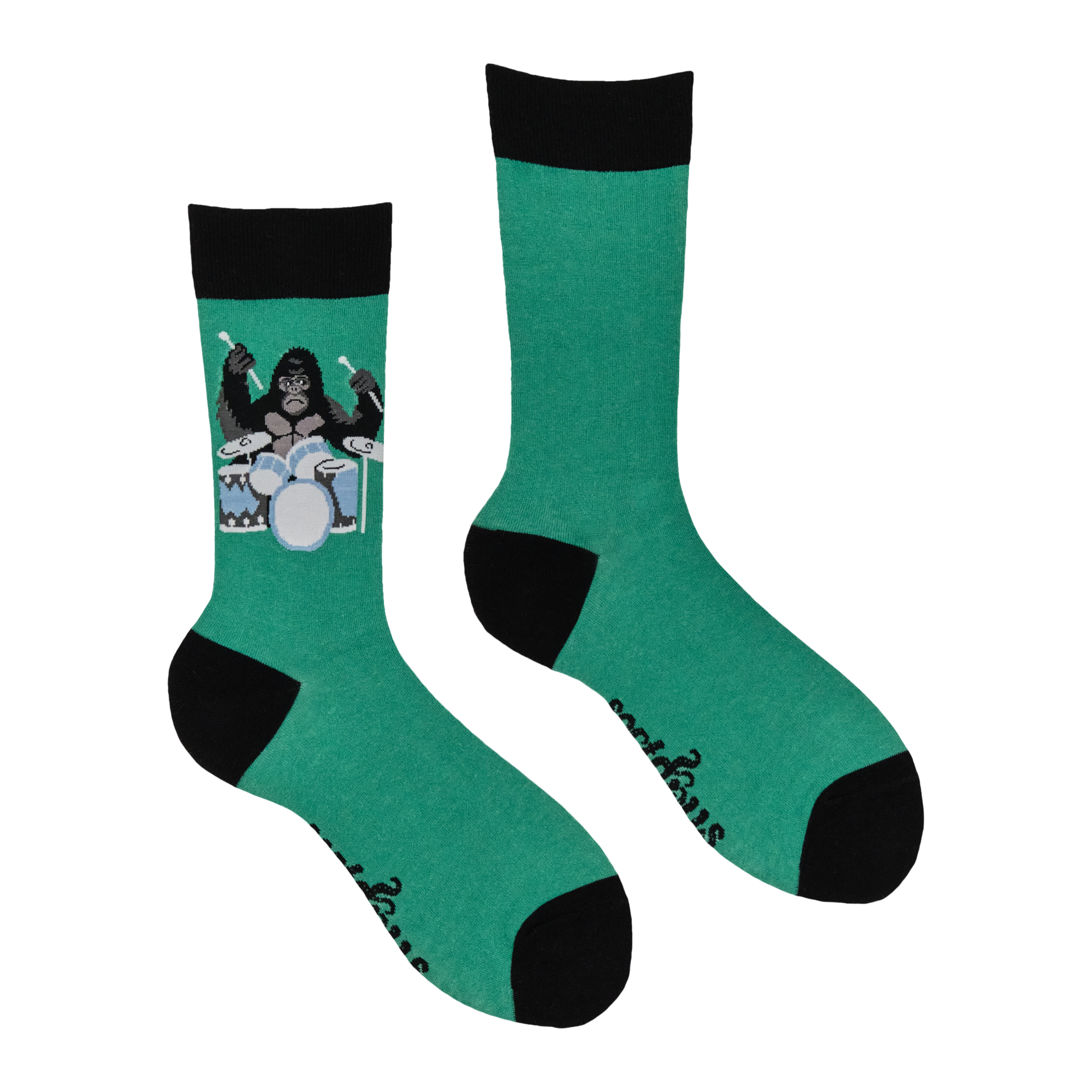 Gorilla Drumming Socks