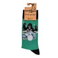 Gorilla Drumming Socks