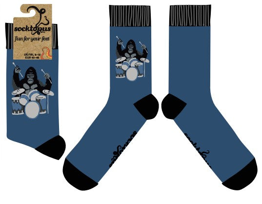 Gorilla Drumming Socks