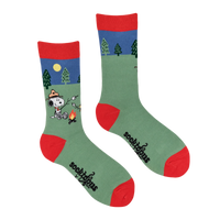 Happy Campers Socks - Peanuts