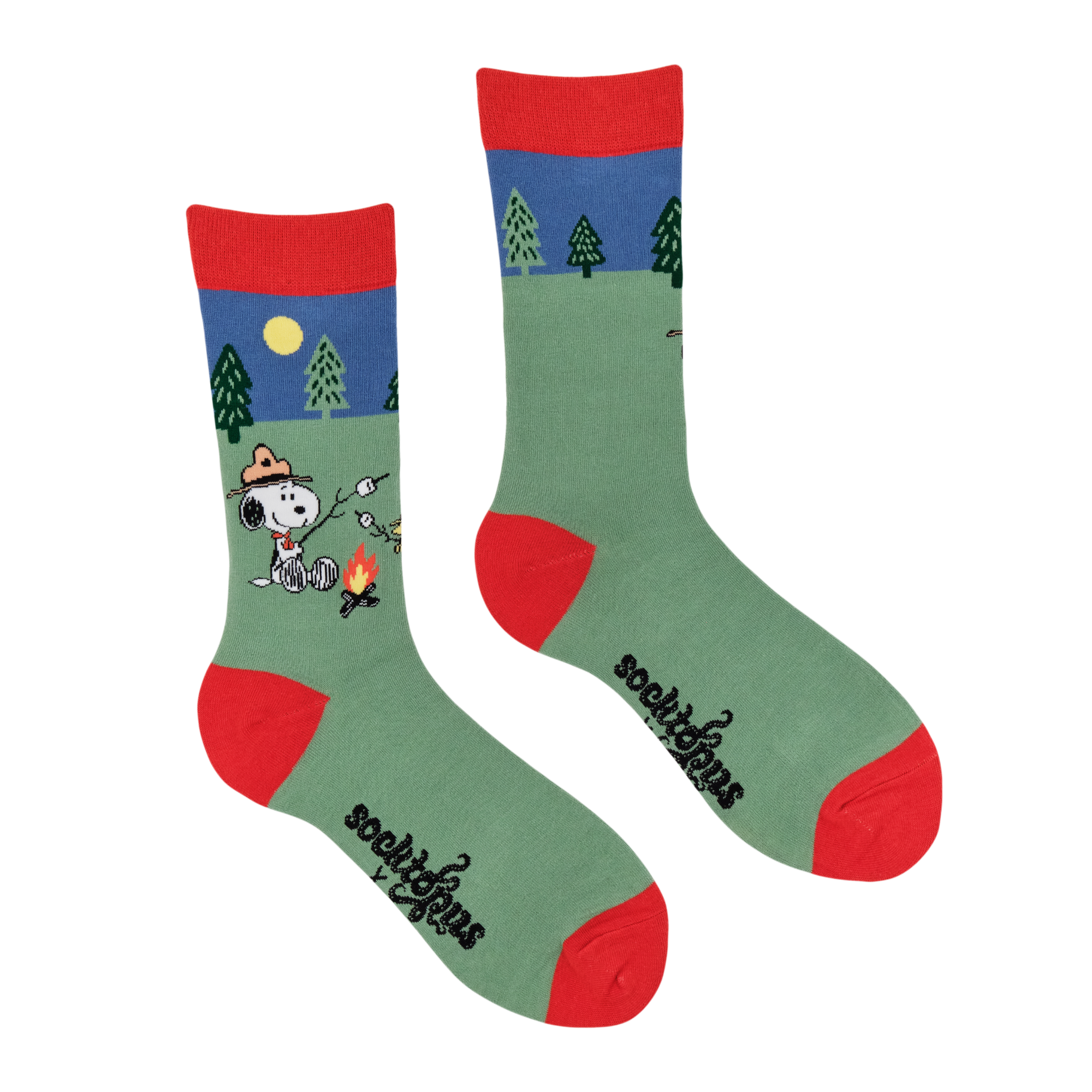 Happy Campers Socks - Peanuts