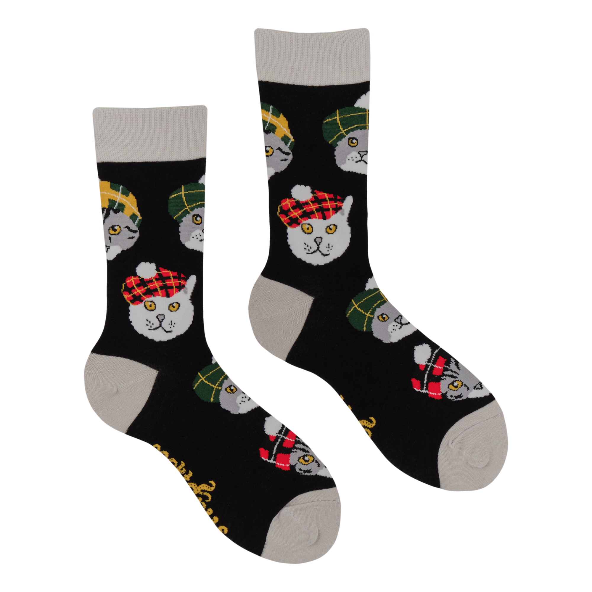 Highland Cats Socks
