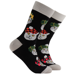 Highland Cats Socks