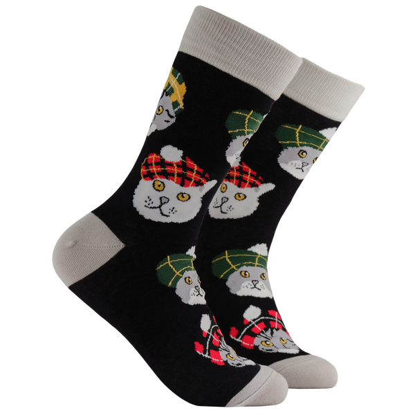 Highland Cats Socks