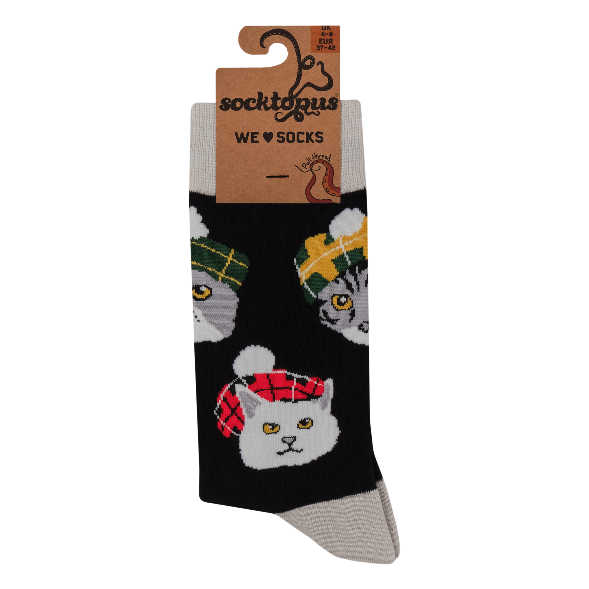 Highland Cats Socks