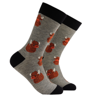 Highland Coo Rubber Duck Socks