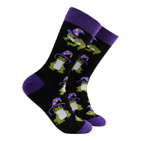 Wizard Frog Socks - Hocus Croakus
