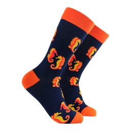 Seahorse Bamboo Socks - Hor-Sea - LARGE