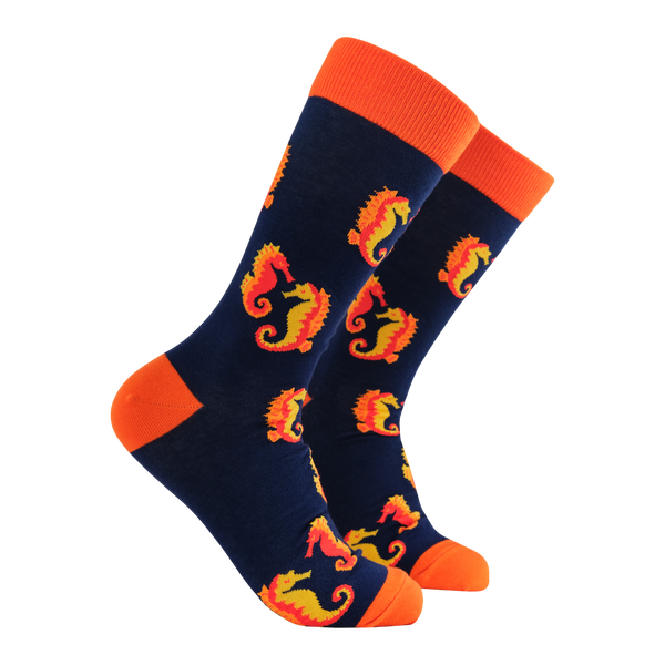 Seahorse Bamboo Socks - Hor-Sea - LARGE