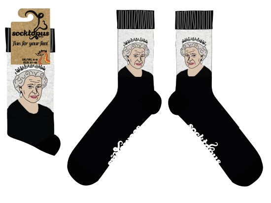 Queen Elizabeth II Royal Socks - HRH