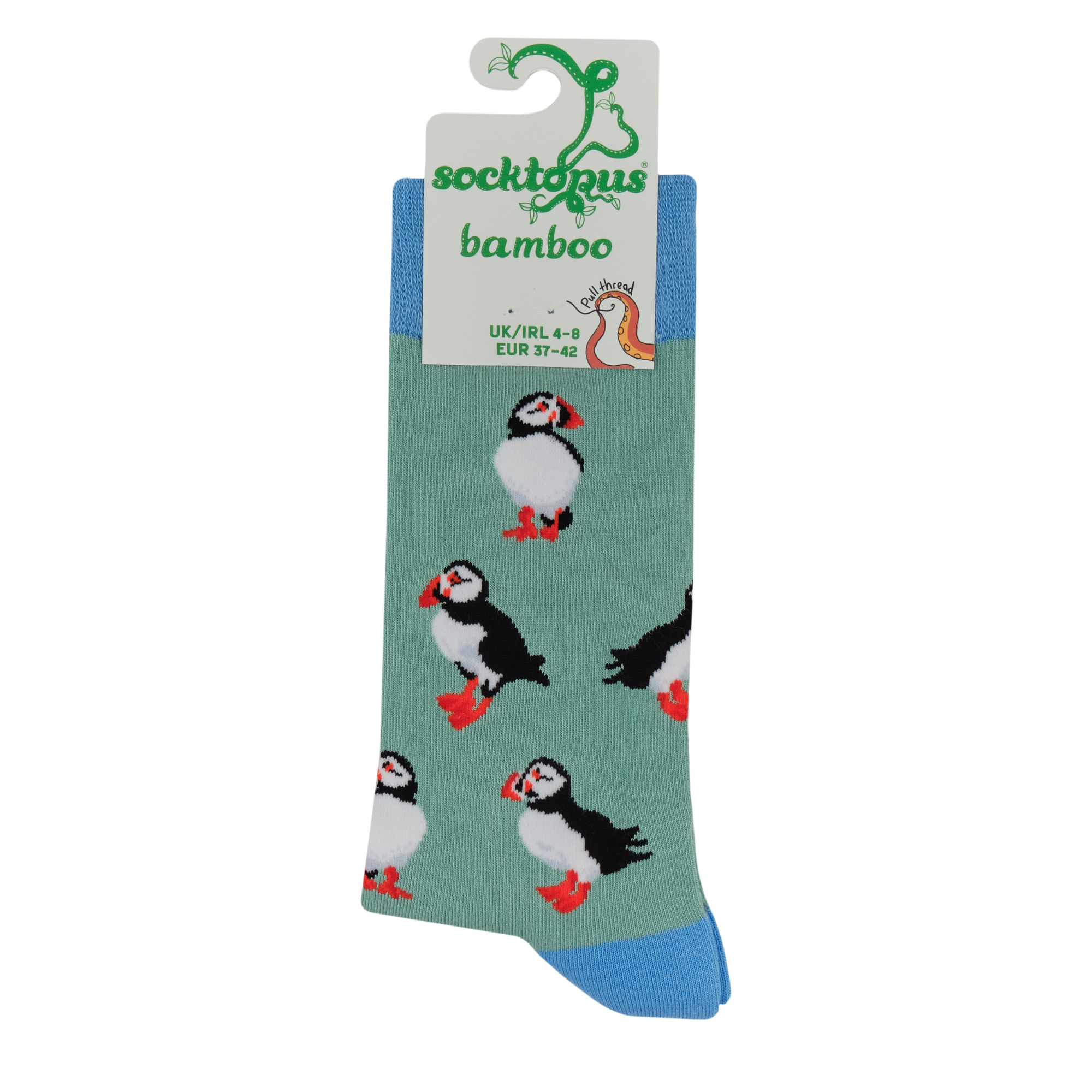 Puffin Bamboo Socks - Huffin' and Puffin'