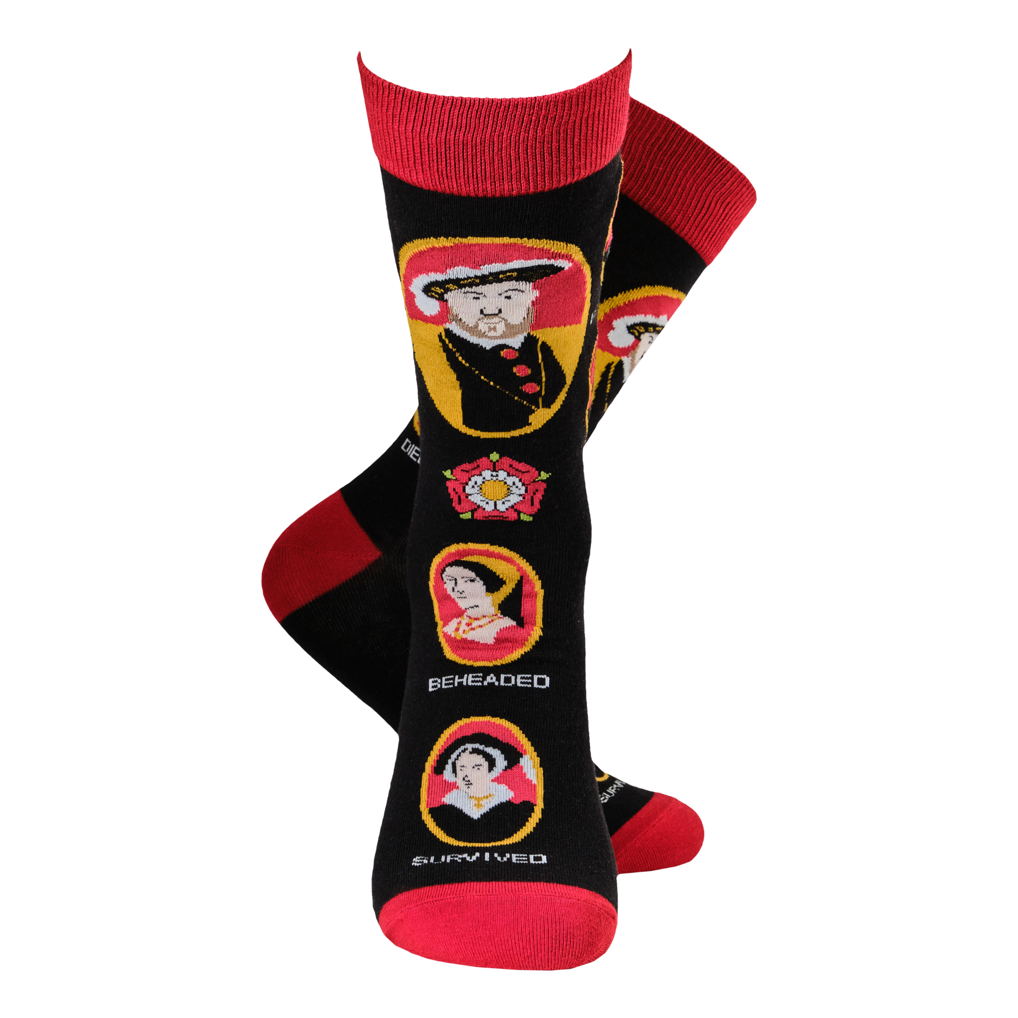 History Socks - Henry VIII and His Wives