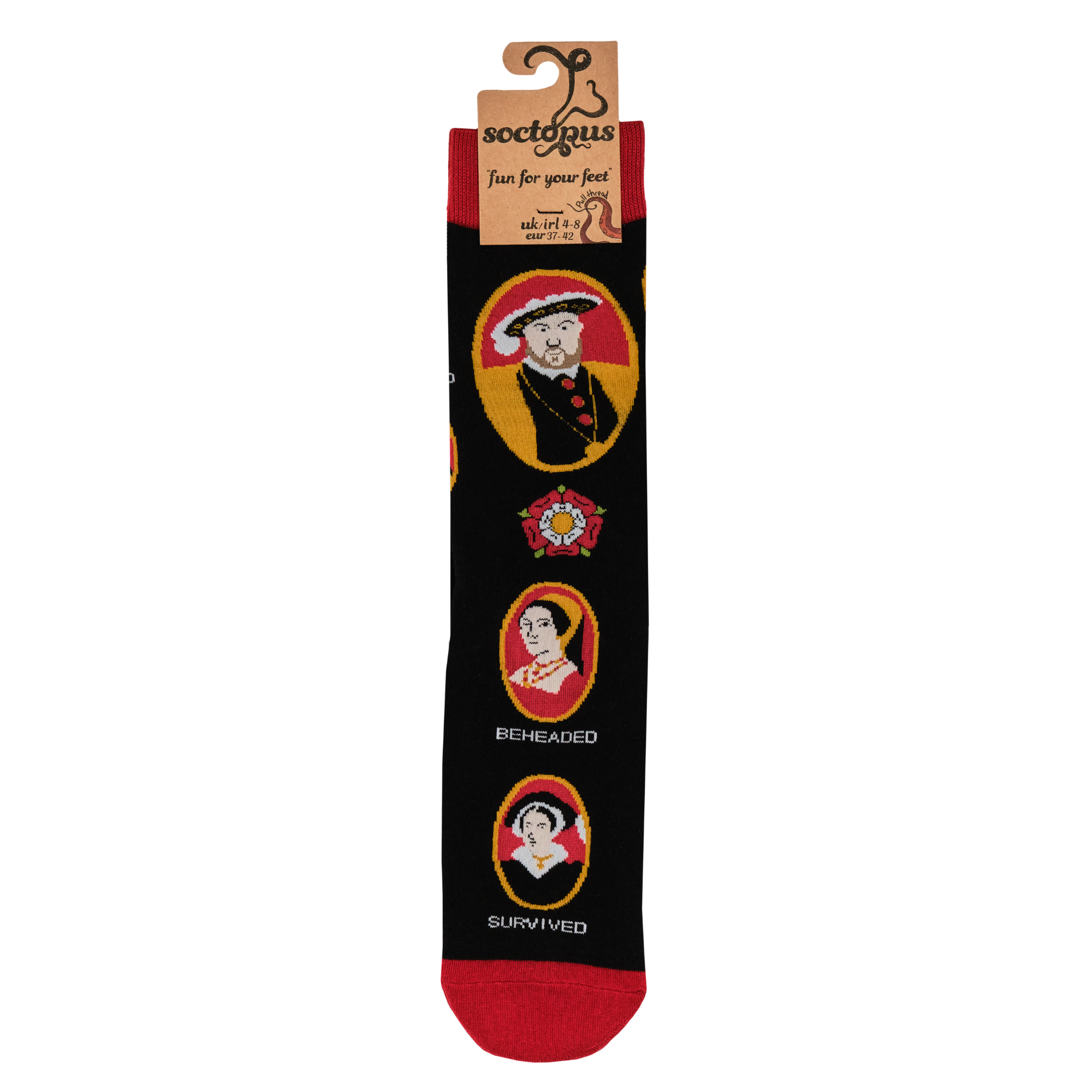 History Socks - Henry VIII and His Wives