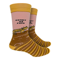 Horny As Fuck Socks - Large