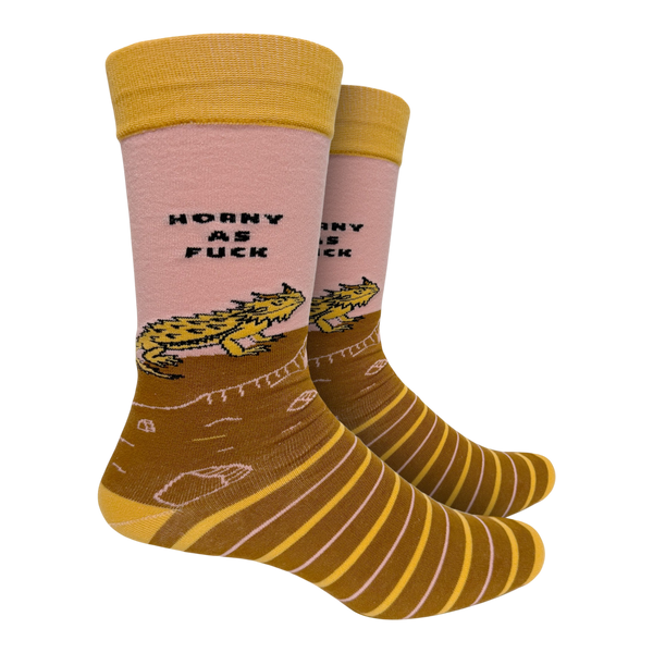 Horny As Fuck Socks - Large