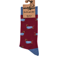Sausage Dog Socks - Hot Dippity-Dog