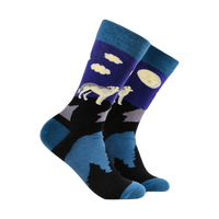Howling at the Moon Socks
