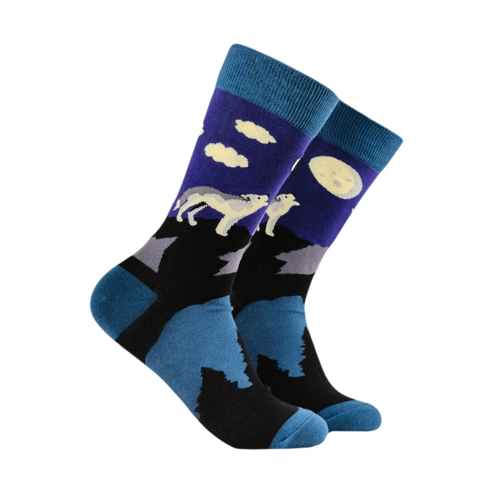 Howling at the Moon Socks
