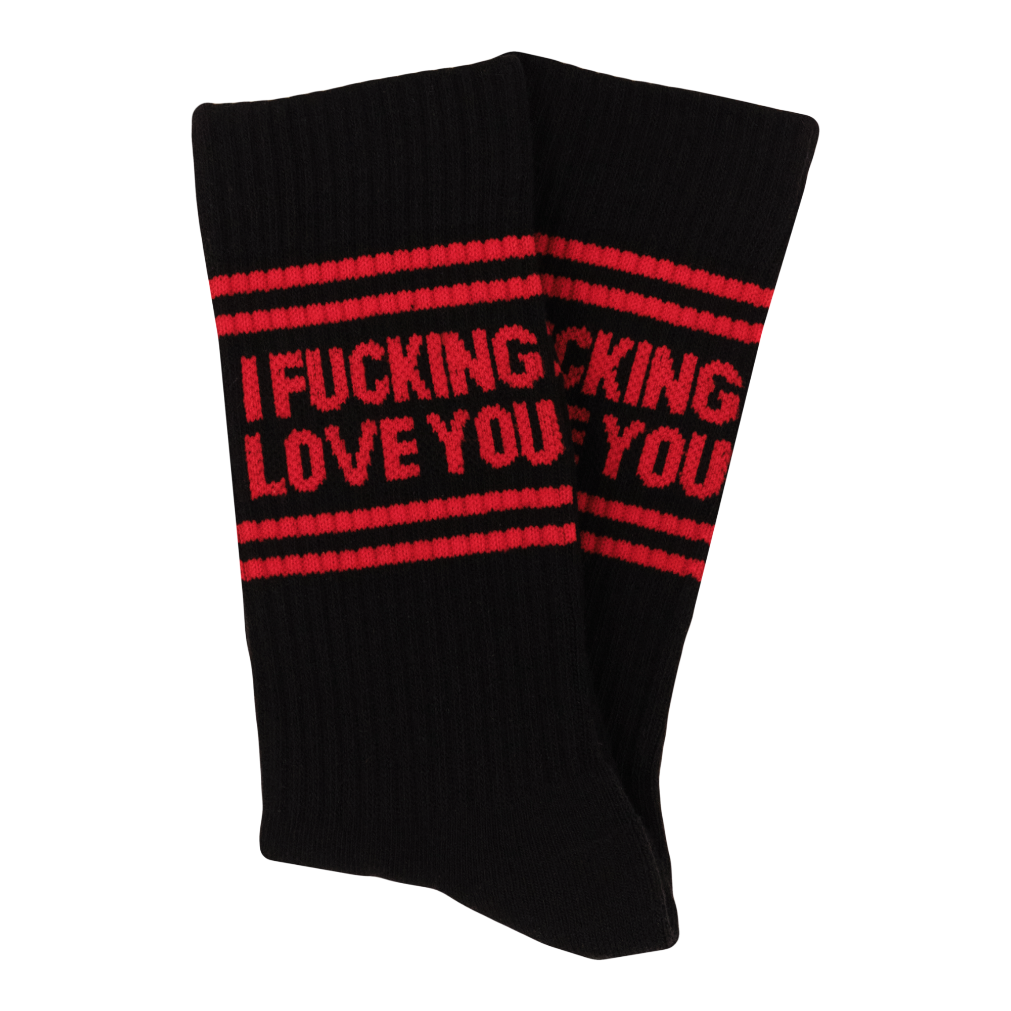 Sweary Sport Socks - I Fucking Love You
