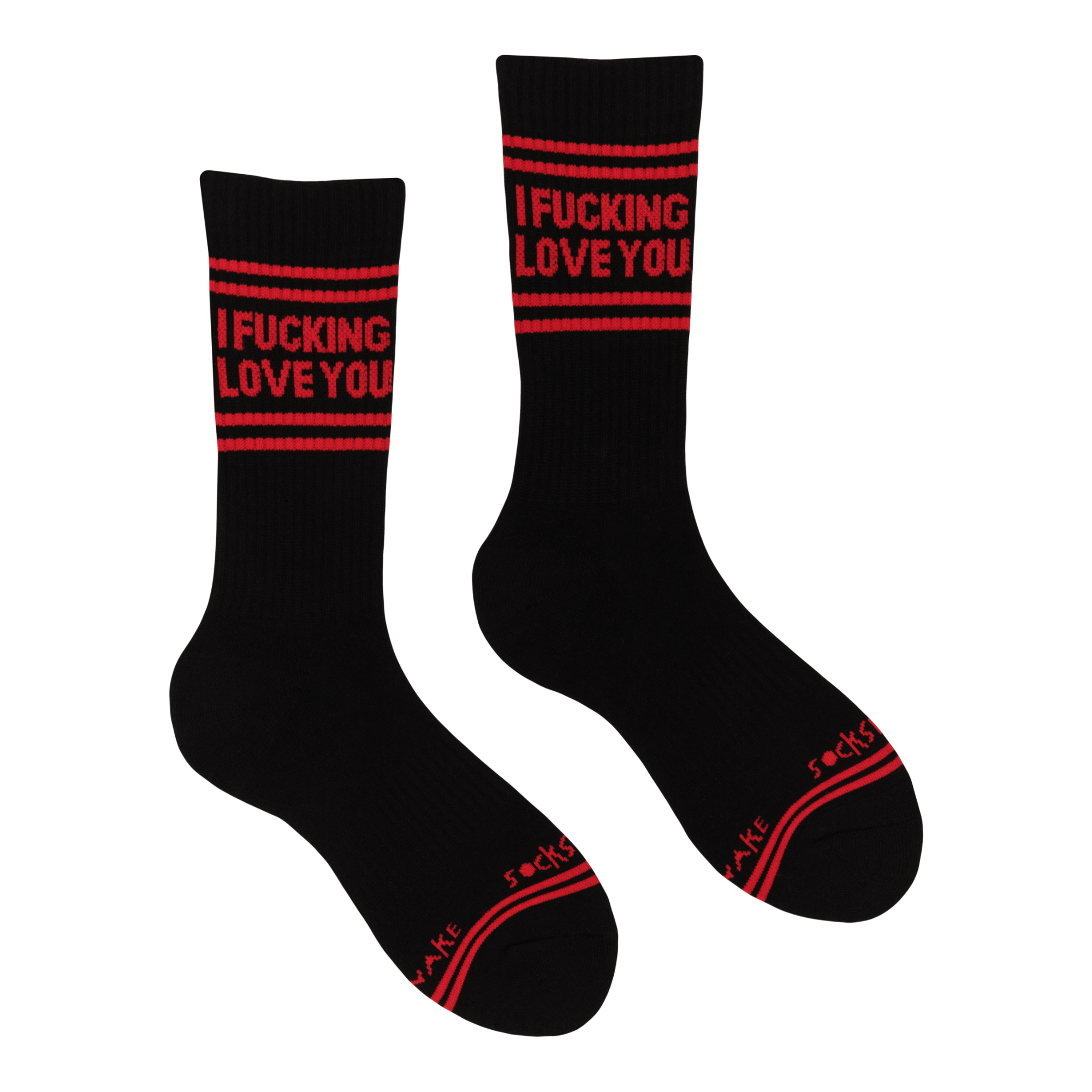 Sweary Sport Socks - I Fucking Love You