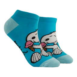 Ice Cream Snoopy Trainer Socks - Peanuts