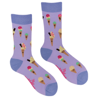 Ice Cream Bamboo Socks - Ice Cream You Scream