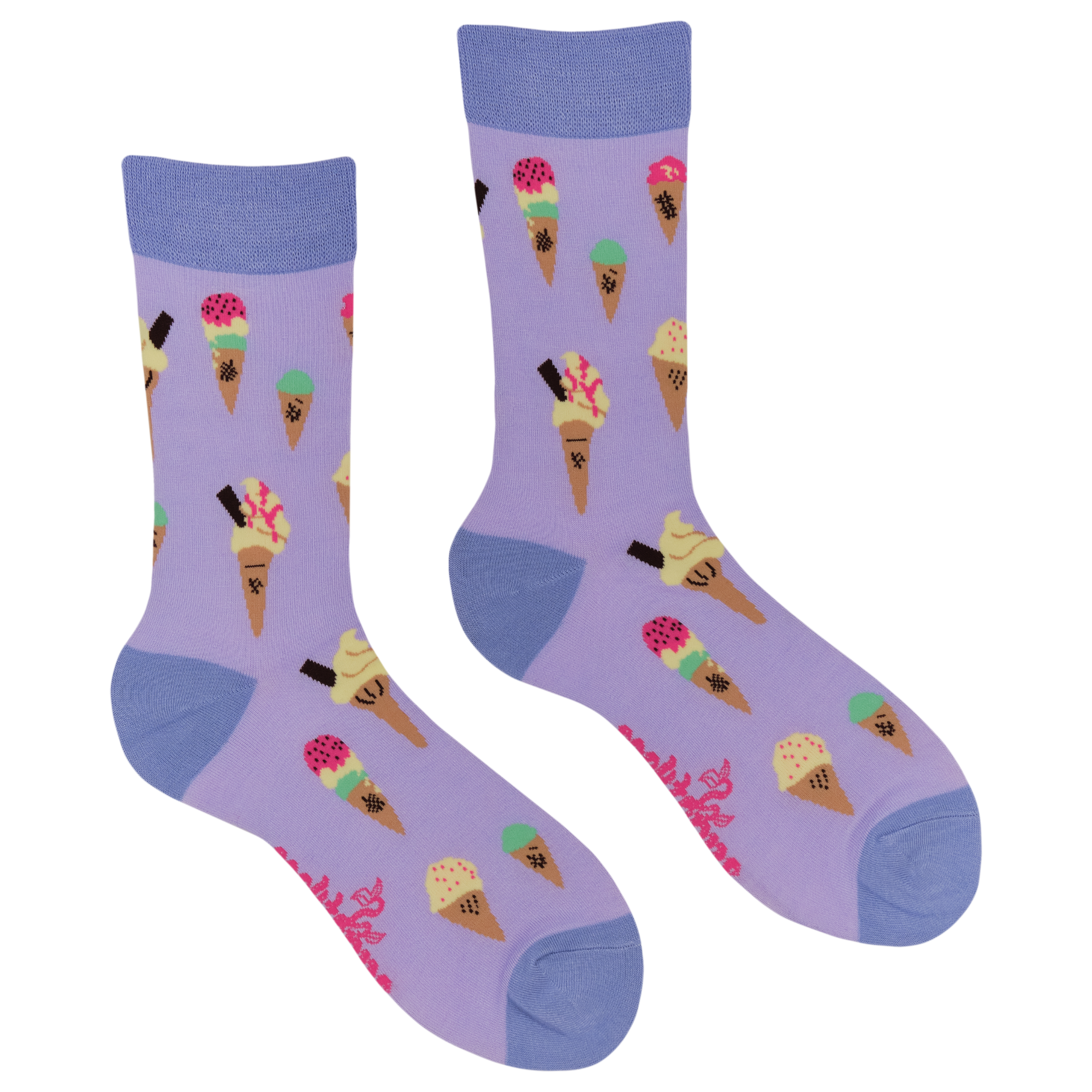Ice Cream Bamboo Socks - Ice Cream You Scream