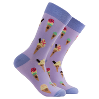 Ice Cream Bamboo Socks - Ice Cream You Scream