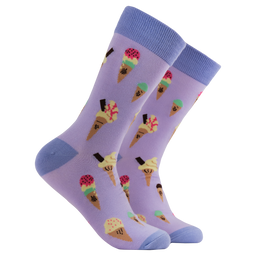 Ice Cream Bamboo Socks - Ice Cream You Scream