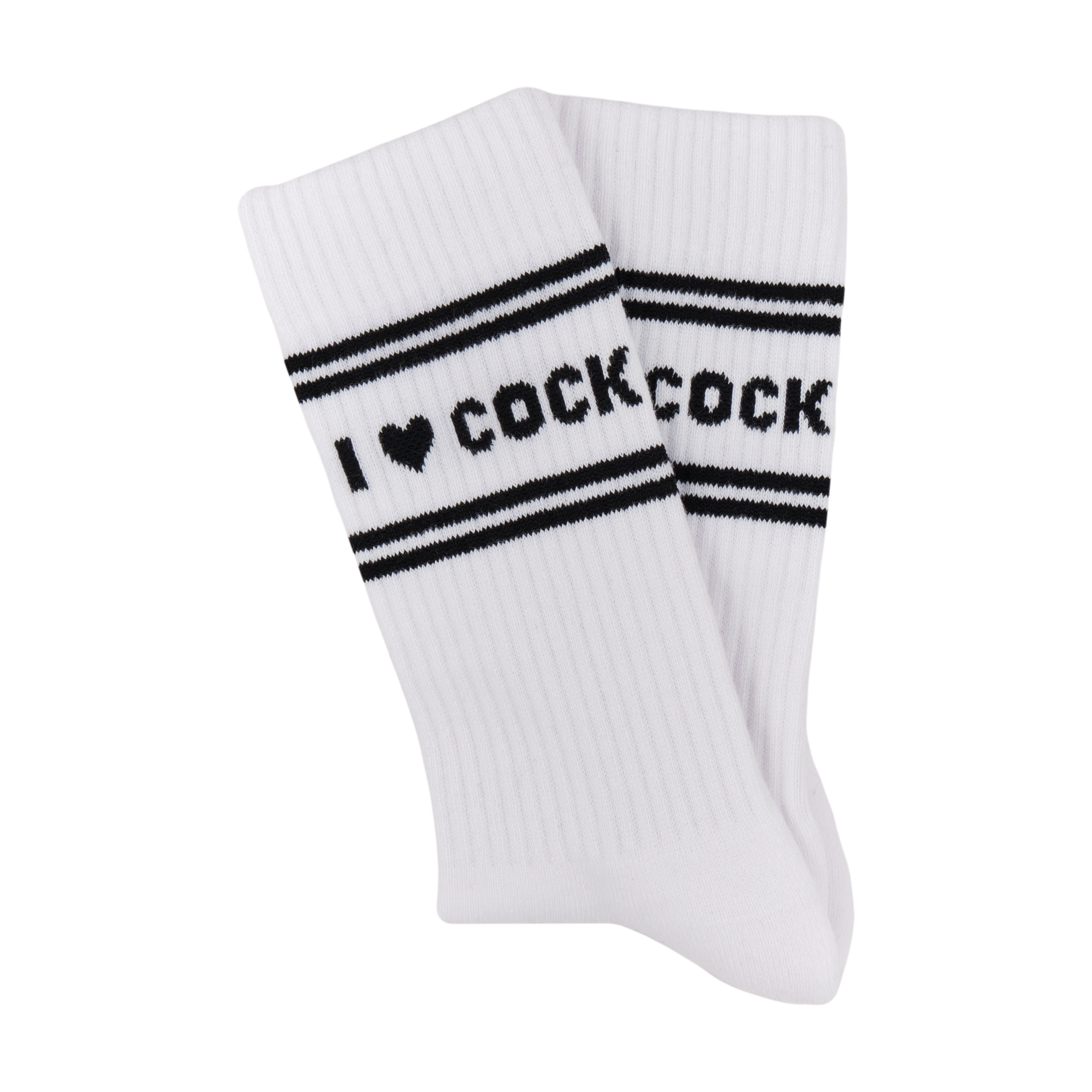 Sweary Sport Socks - I Love C*ck