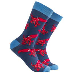 Squid Bamboo Socks - I'm Just Squidding