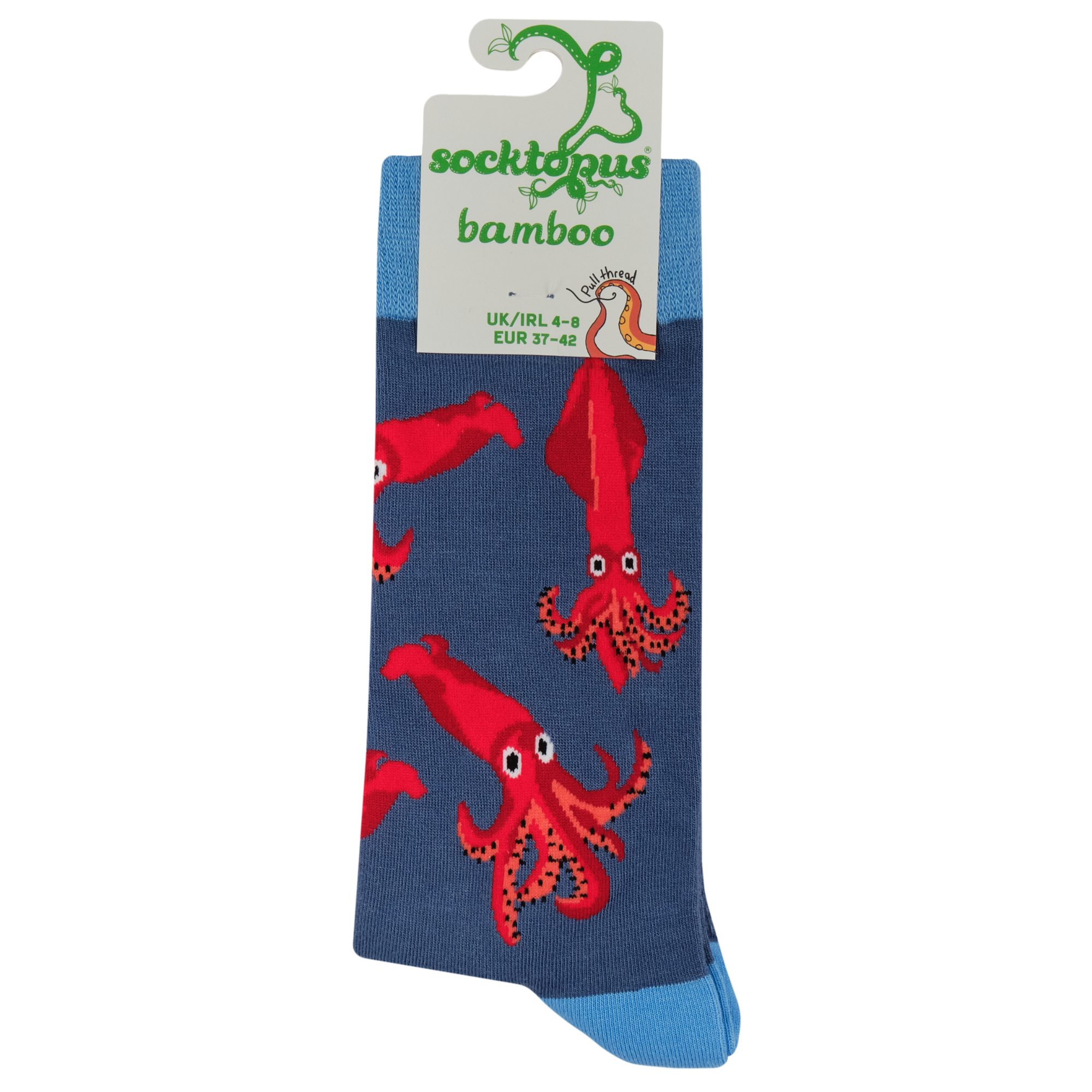 Squid Bamboo Socks - I'm Just Squidding