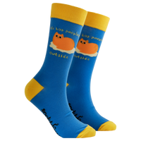 It's Too Peopley Outside Socks - Paper Tail