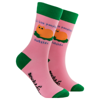 It's Too Peopley Outside Socks - Paper Tail