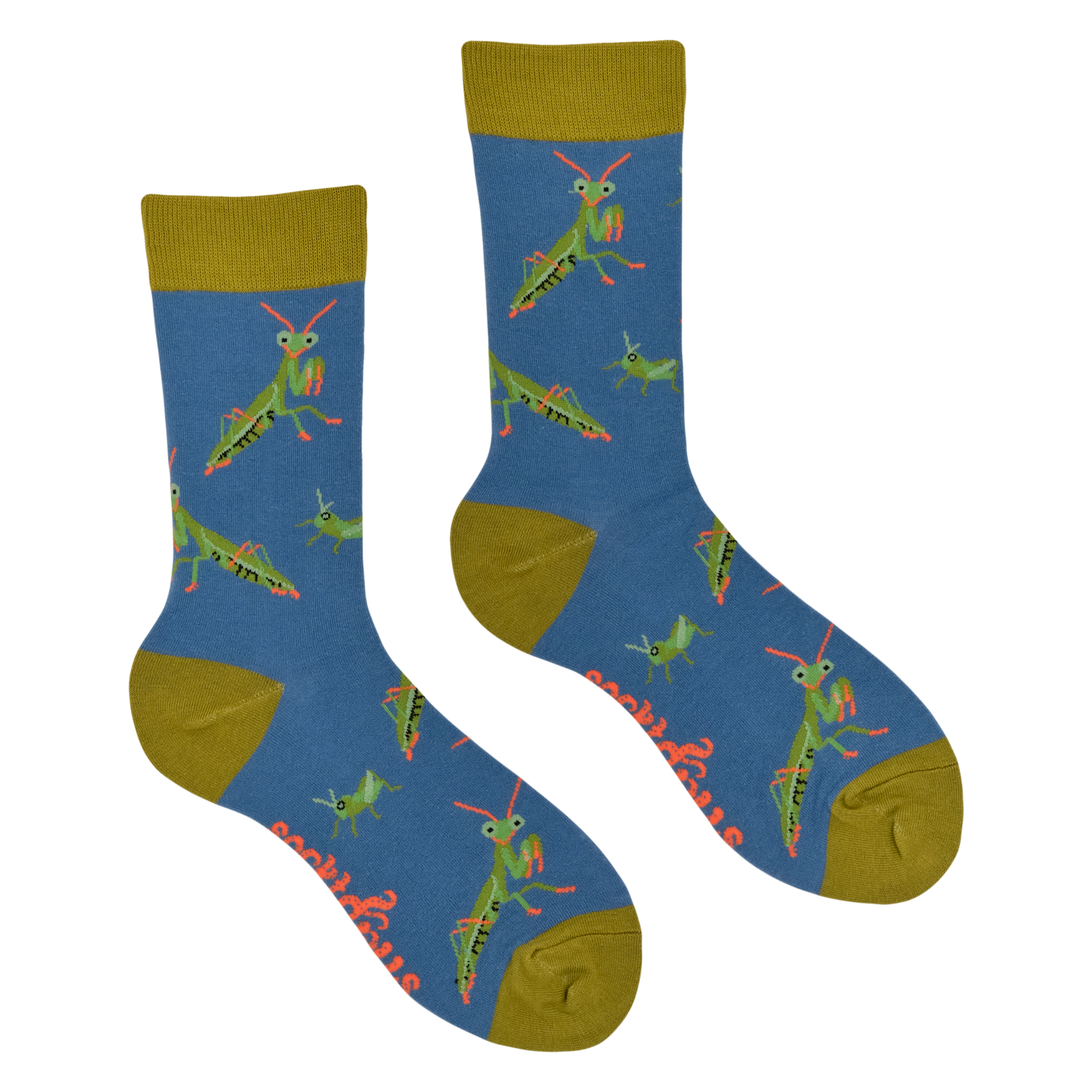 Praying Mantis Socks - I've Been Praying For These