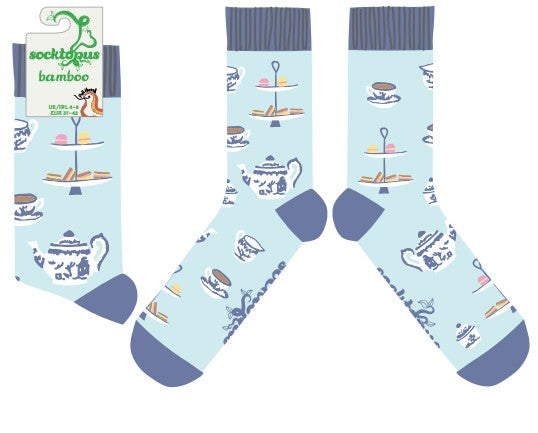 Scone Bamboo Socks - Jam or Cream First?
