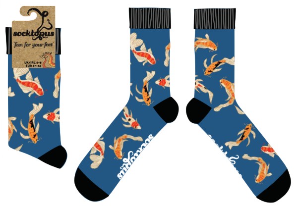 Koi Fish Socks - Koi Carp