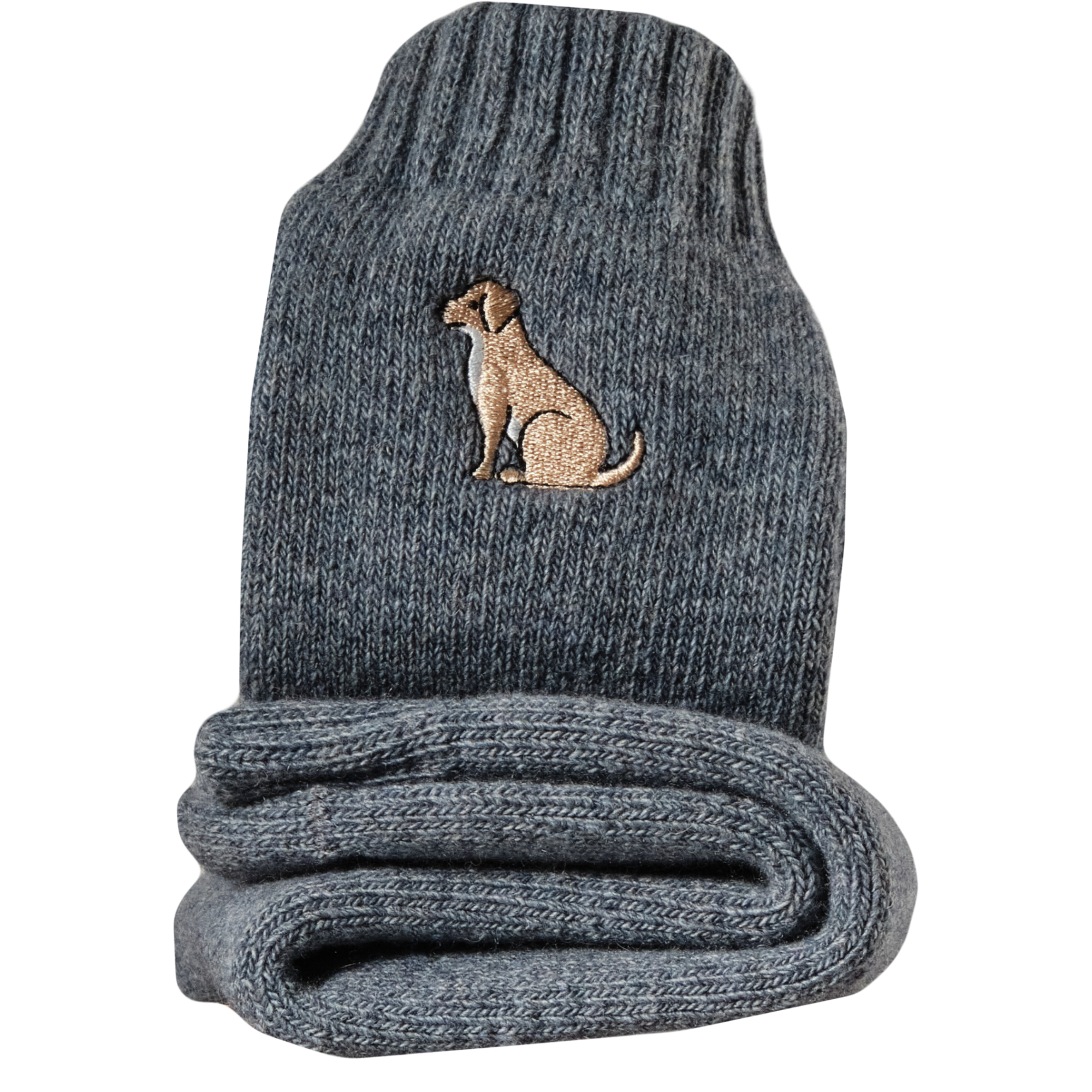 Labrador Embroidered Boot Socks