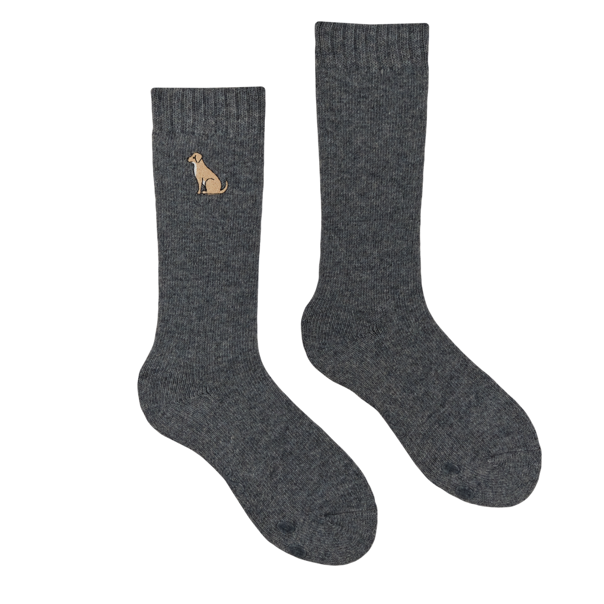 Labrador Embroidered Boot Socks