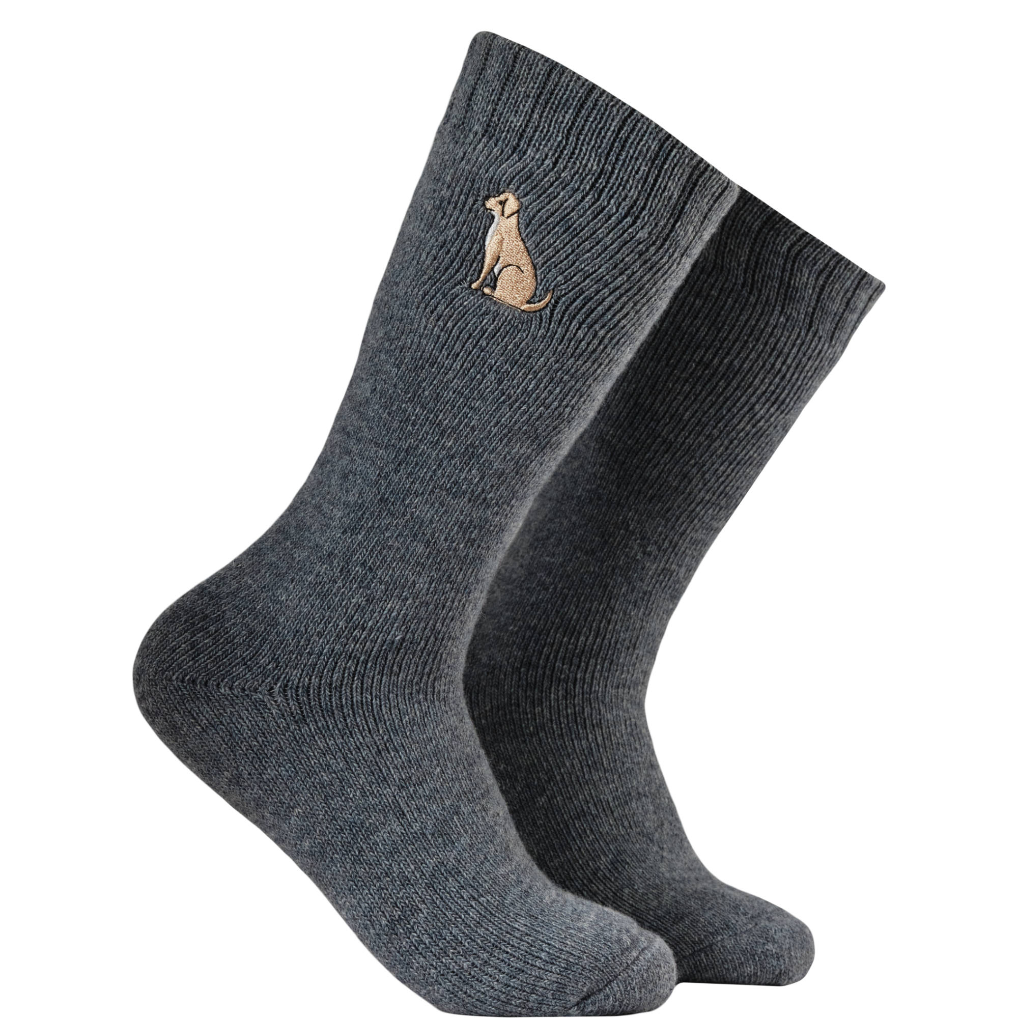 Labrador Embroidered Boot Socks