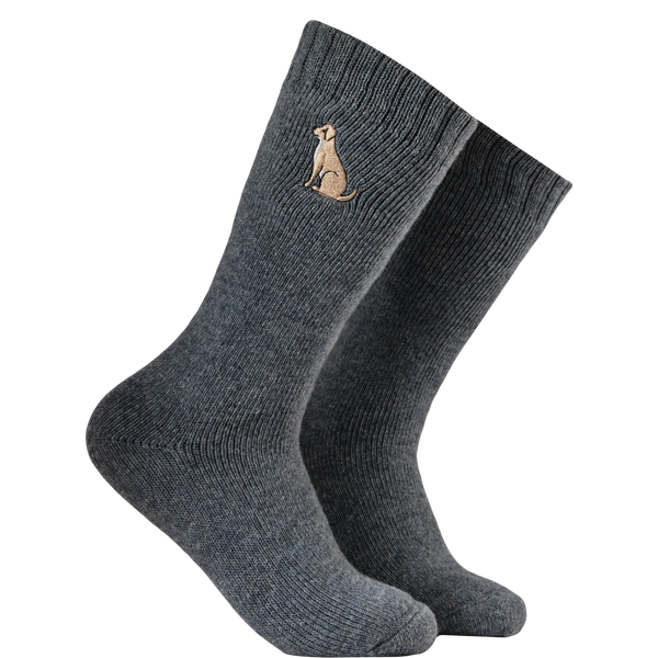 Labrador Embroidered Boot Socks