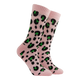 Leopard Print Athletic Socks