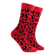 Leopard Print Athletic Socks