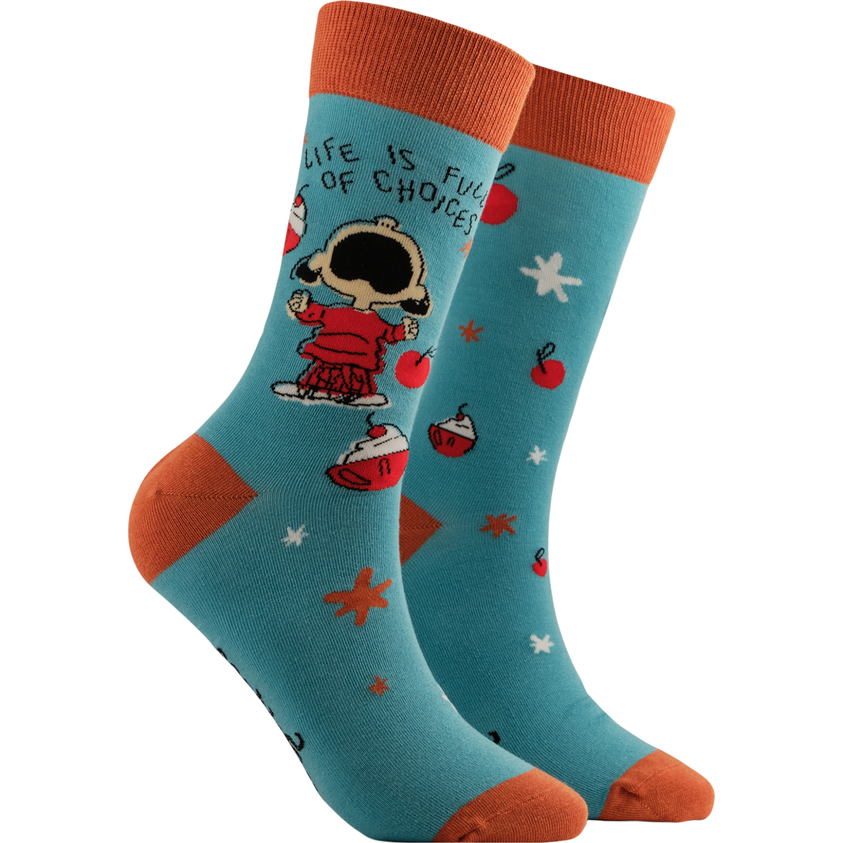 Life is Full of Choices Socks - Peanuts