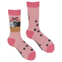 Kitten Socks - Litter Basket