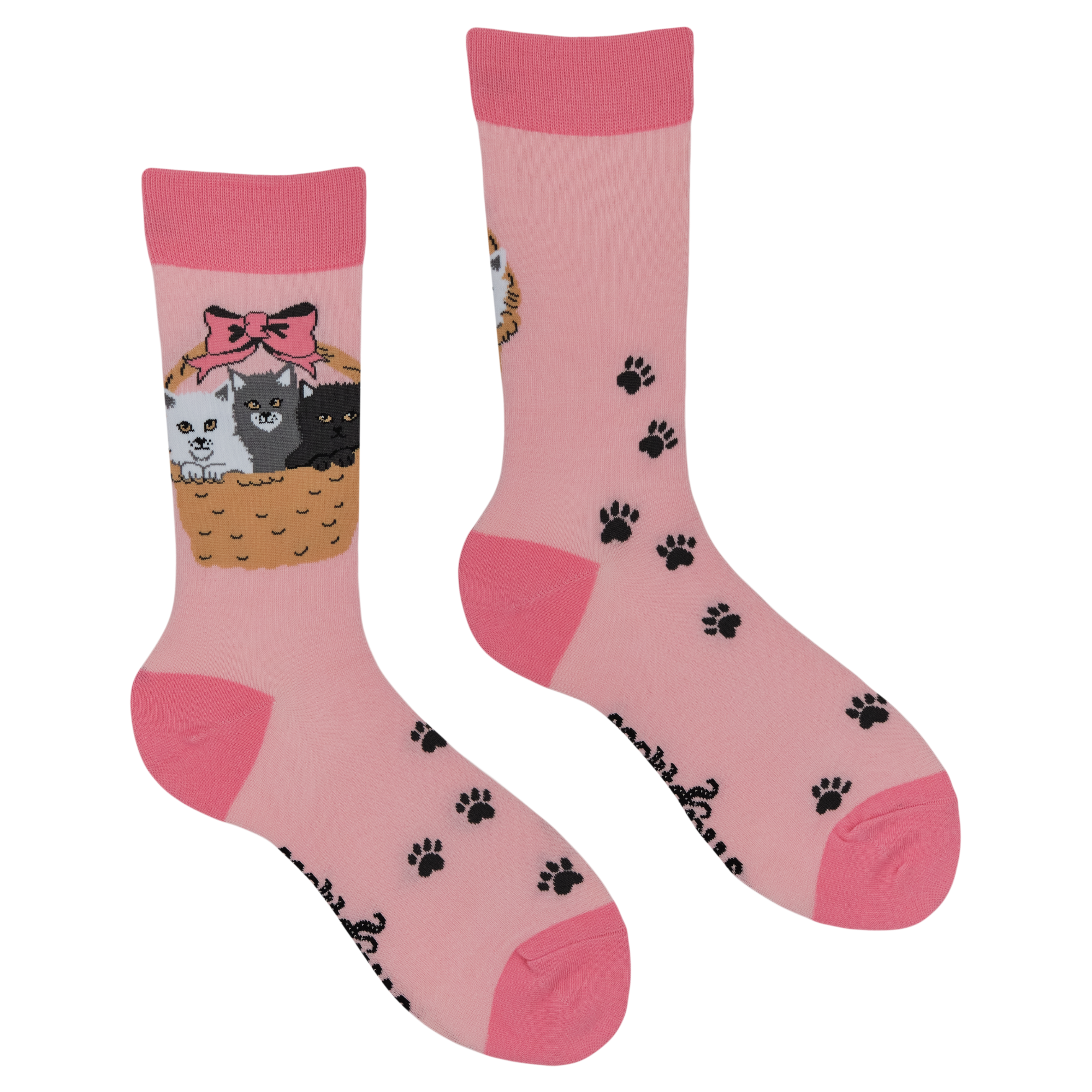 Kitten Socks - Litter Basket