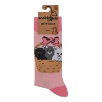 Kitten Socks - Litter Basket