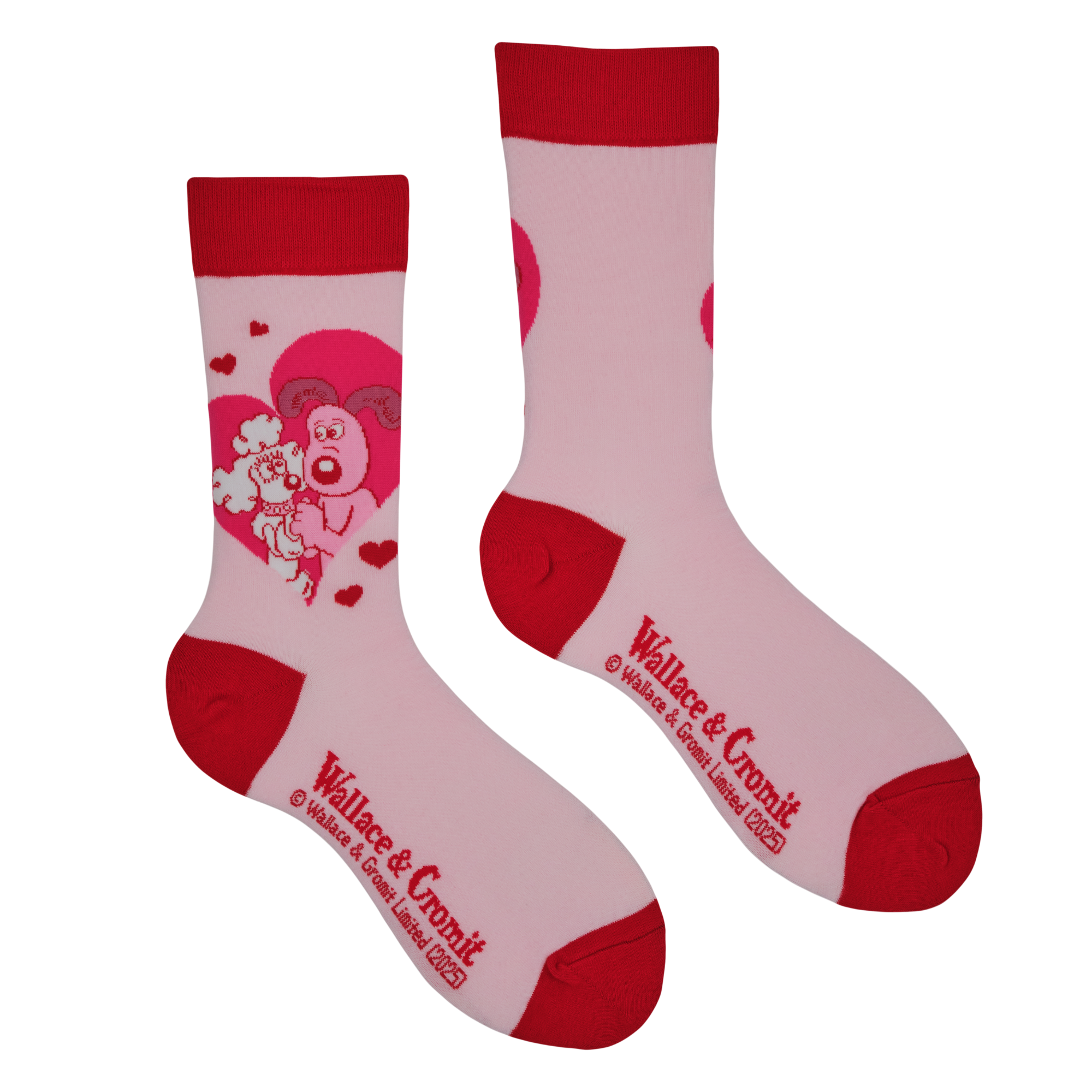 Love is in the Air Socks - Wallace and Gromit