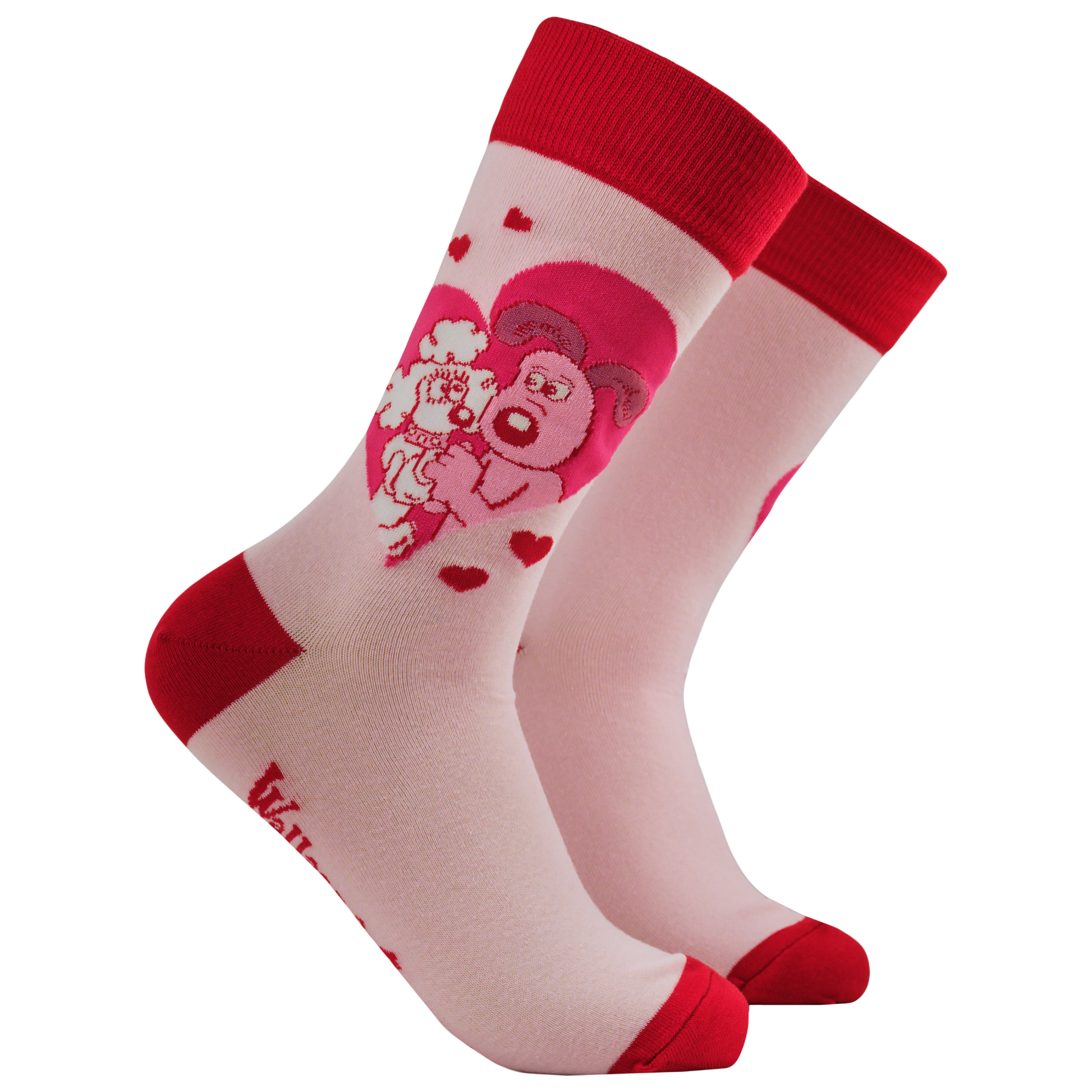 Love is in the Air Socks - Wallace and Gromit